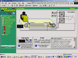 Screenshot of the Virtual Laboratory on Flip-Flops