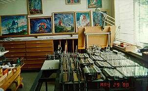 The room where Konrad Zuse reconstructed the Z1