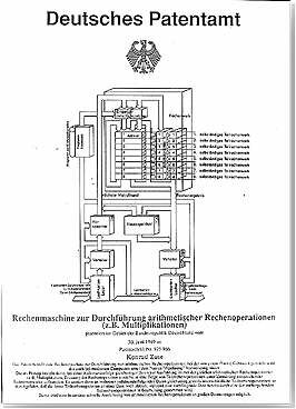 Konrad Zuse's patent