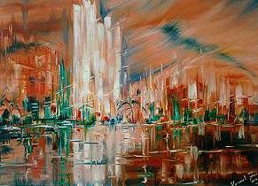 Painting by Konrad Zuse